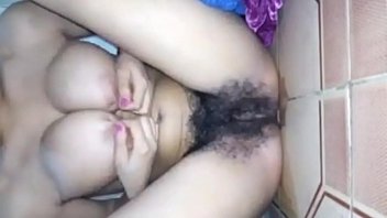 Desi Babe Rubbing Her Hairy Pussy